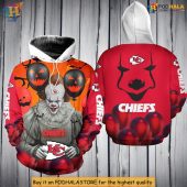 Pennywise Dancing Clown It Kansas City Chiefs Mens Hoodie, Halloween Gear