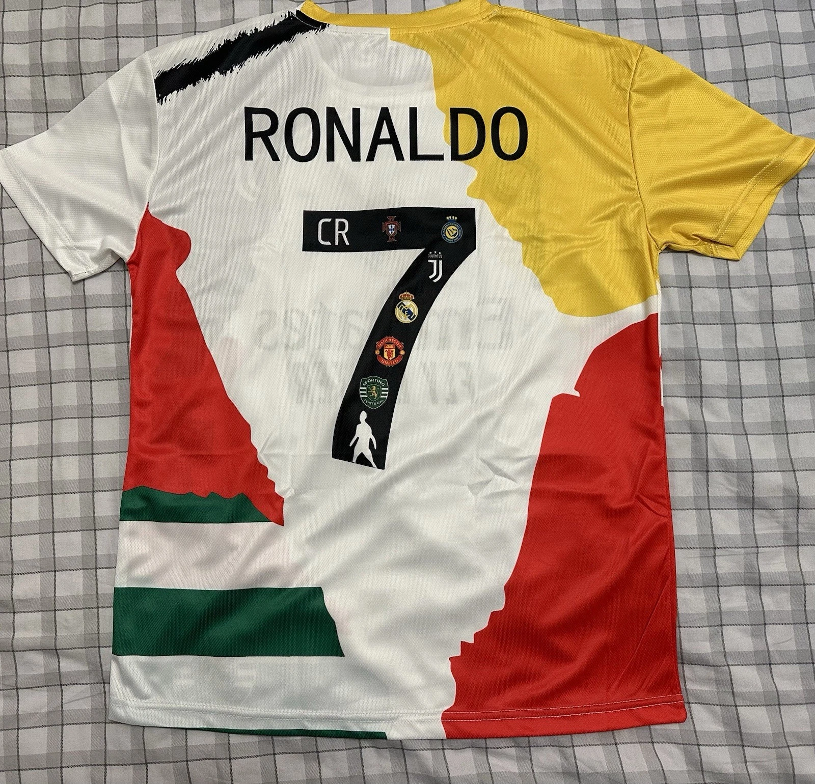 Cristiano Ronaldo Mix All Club Jersey Cristiano Ronaldo Mix All Club Jersey