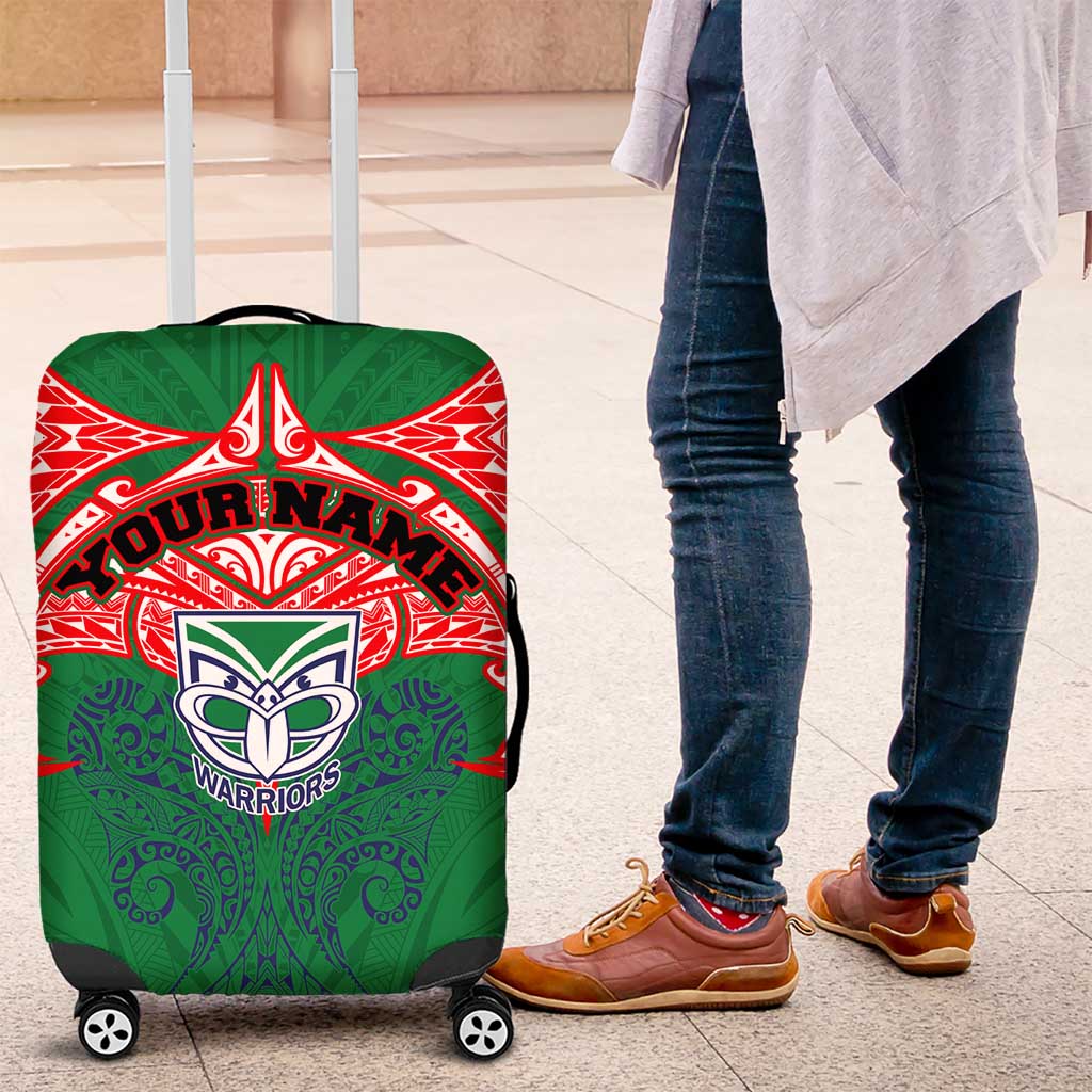 Personalized New Zealand Warriors Luggage Cover Polynesian Tribal Pattern Style TS04 Personalized New Zealand Warriors Luggage Cover Polynesian Tribal Pattern Style TS04