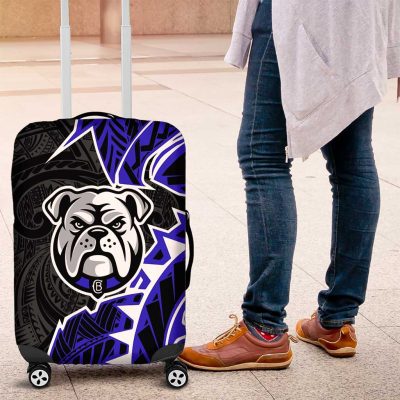 Canterbury Bankstown Bulldogs Luggage Cover Polynesian Tribal Tattoo Pacific Sport Art TS04