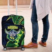 Canberra Raiders Luggage Cover Polynesian Tribal Tattoo Pacific Sport Art TS04