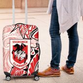 St George Illawarra Dragons Luggage Cover Polynesian Tribal Tattoo Pacific Sport Art TS04