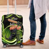 Sydney Thunder Cricket Luggage Cover Australian Cricket Mascot - Modern Indigenous Style TS04