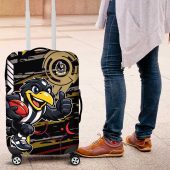 Collingwood Football Club Luggage Cover Mascot Cartoon Football Illustration Style TS04