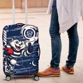 Geelong Cats Luggage Cover Mascot Cartoon Football Illustration Style TS04