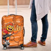 Greater Western Sydney Giants Luggage Cover Mascot Cartoon Football Illustration Style TS04