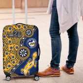 Parramatta Eels NAIDOC Week 2026 Luggage Cover Aboriginal Lizard Dot Painting - 50 Years of Deadly TS04