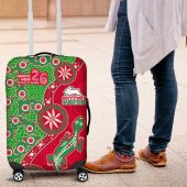 South Sydney Rabbitohs NAIDOC Week 2026 Luggage Cover Aboriginal Lizard Dot Painting - 50 Years of Deadly TS04