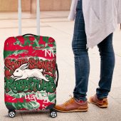 South Sydney Rabbitohs Rugby Luggage Cover Graffiti Typography Urban Camo Abstract Street Style TS04