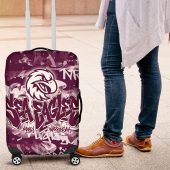 Manly Warringah Sea Eagles Rugby Luggage Cover Graffiti Typography Urban Camo Abstract Street Style TS04
