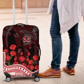 Personalized Greater Western Sydney Giants Luggage Cover Aboriginal Dot Painting Graffiti Style TS04