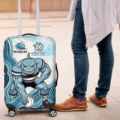 Cronulla Sharks NAIDOC Week 2026 Luggage Cover First Nations of Australia Aboriginal Mascot Rugby TS04
