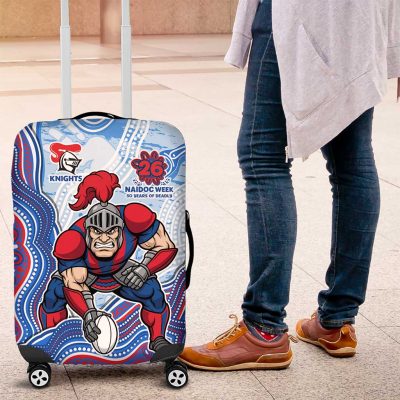 Newcastle Knights NAIDOC Week 2026 Luggage Cover First Nations of Australia Aboriginal Mascot Rugby TS04
