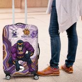 Melbourne Storm NAIDOC Week 2026 Luggage Cover First Nations of Australia Aboriginal Mascot Rugby TS04