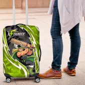 Sydney Thunder Luggage Cover Flaming Lightning Storm Geometric Sports Mascot Art TS04