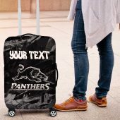 Personalized Penrith Panthers Luggage Cover Graffiti Grunge Abstract Urban Street Style Design TS04