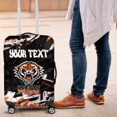 Personalized Wests Tigers Luggage Cover Graffiti Grunge Abstract Urban Street Style Design TS04