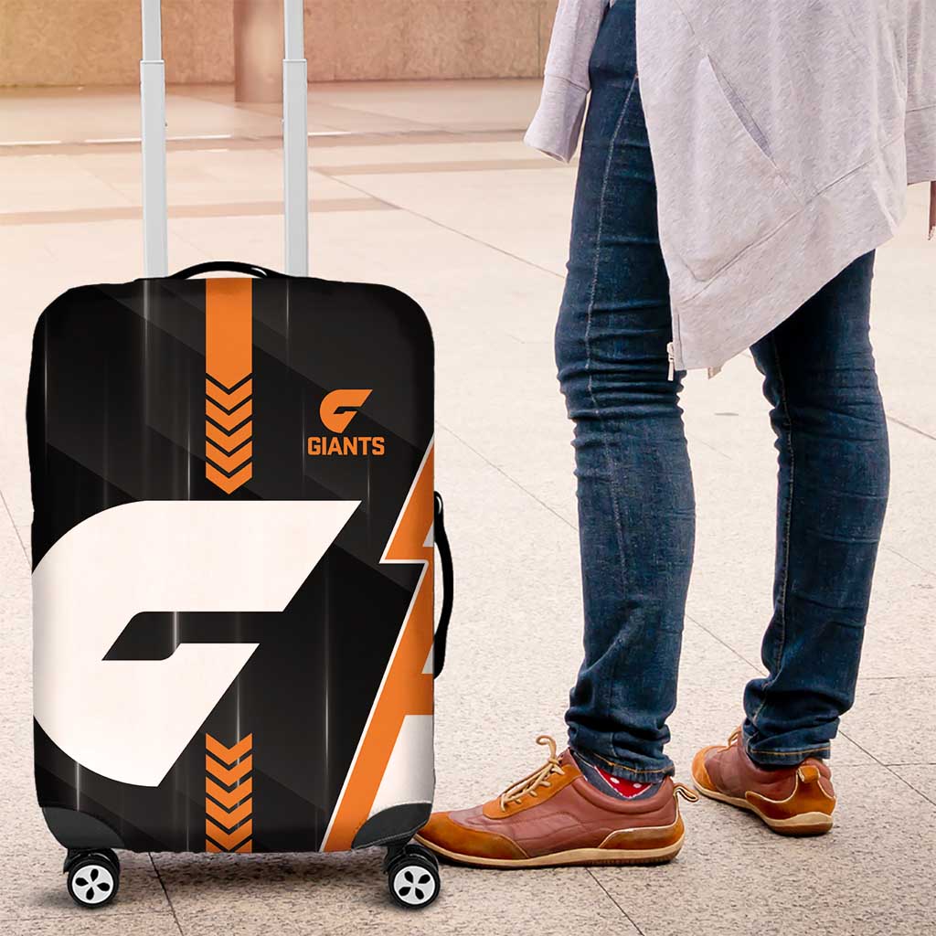 Greater Western Sydney Giants Luggage Cover Modern Geometric Sports Graphic Style TS04 Greater Western Sydney Giants Luggage Cover Modern Geometric Sports Graphic Style TS04