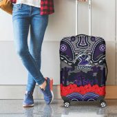 ANZAC Day Melbourne Storm Luggage Cover Military Memorial Aboriginal