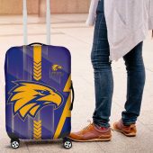 West Coast Eagles Luggage Cover Modern Geometric Sports Graphic Style TS04