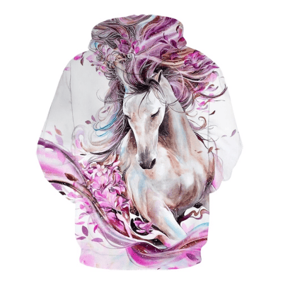 Noemi Horse Art Hoodie