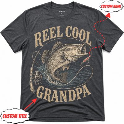 Custom name Barramundi Fishing Tshirt Gift for grandpa Personalized Fishing Tshirt Gift for Soulmates