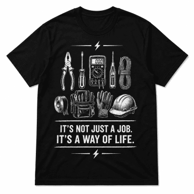 Its not just a Job Its a way of life tshirt for Aussie Sparky