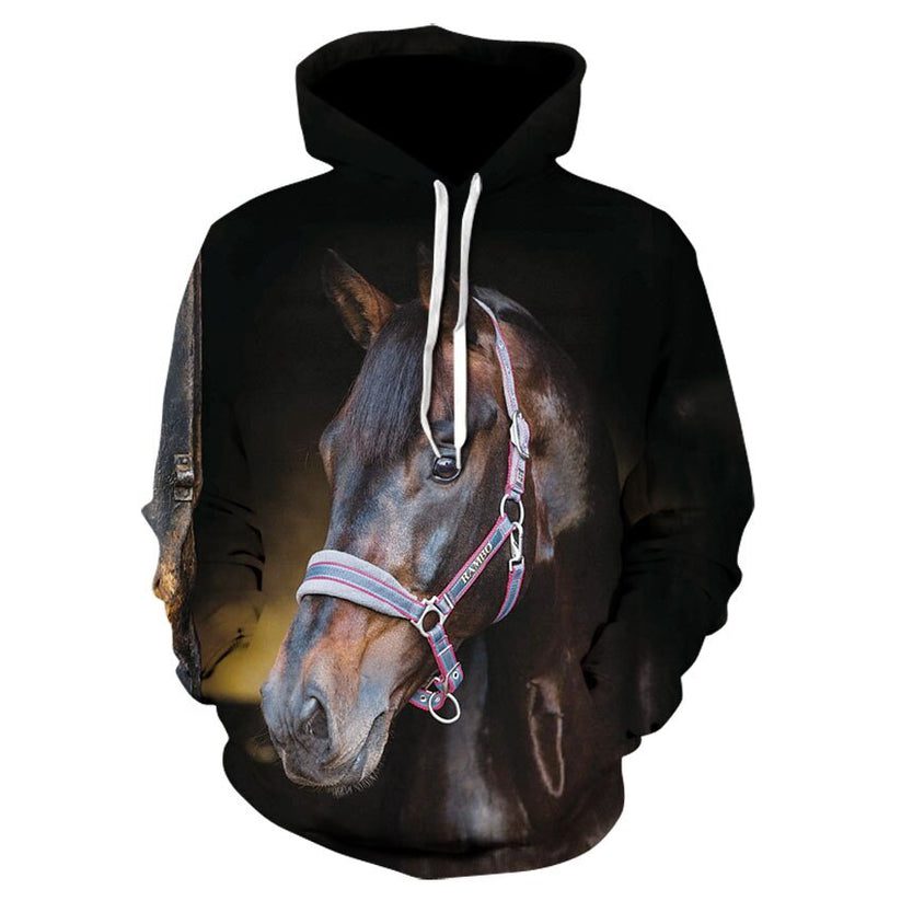 Ernesto Horse Art Hoodie for horse lovers Ernesto Horse Art Hoodie for horse lovers