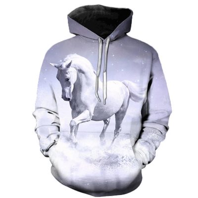 Paola Horse Art Hoodie for horse lovers