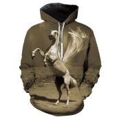 Chiara Horse Art Hoodie for horse lovers