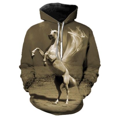 Chiara Horse Art Hoodie for horse lovers