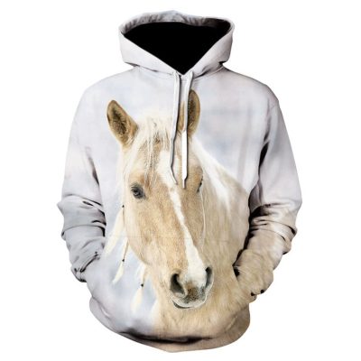 Rolando Horse Art Hoodie for horse lovers