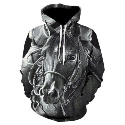 Alessandro Horse Art Hoodie for horse lovers
