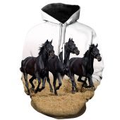 Marco Horse Art Hoodie for horse lovers