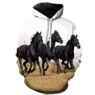 Marco Horse Art Hoodie for horse lovers