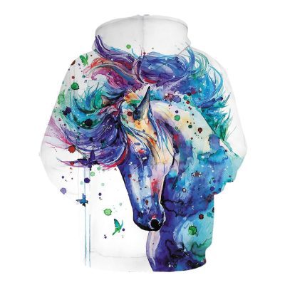 Capri Horse Art Hoodie for horse lovers