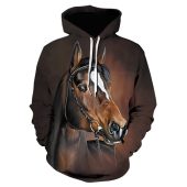 Romeo Horse Art Hoodie for horse lovers