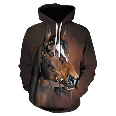 Romeo Horse Art Hoodie for horse lovers