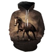 Giovanni Horse Art Hoodie for horse lovers