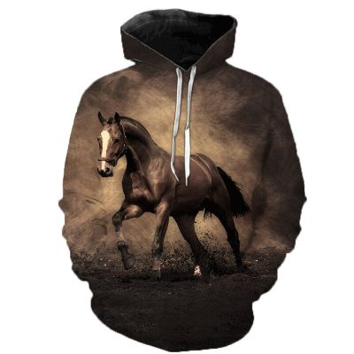 Giovanni Horse Art Hoodie for horse lovers