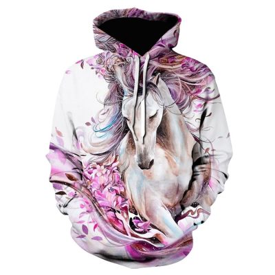Noemi Horse Art Hoodie