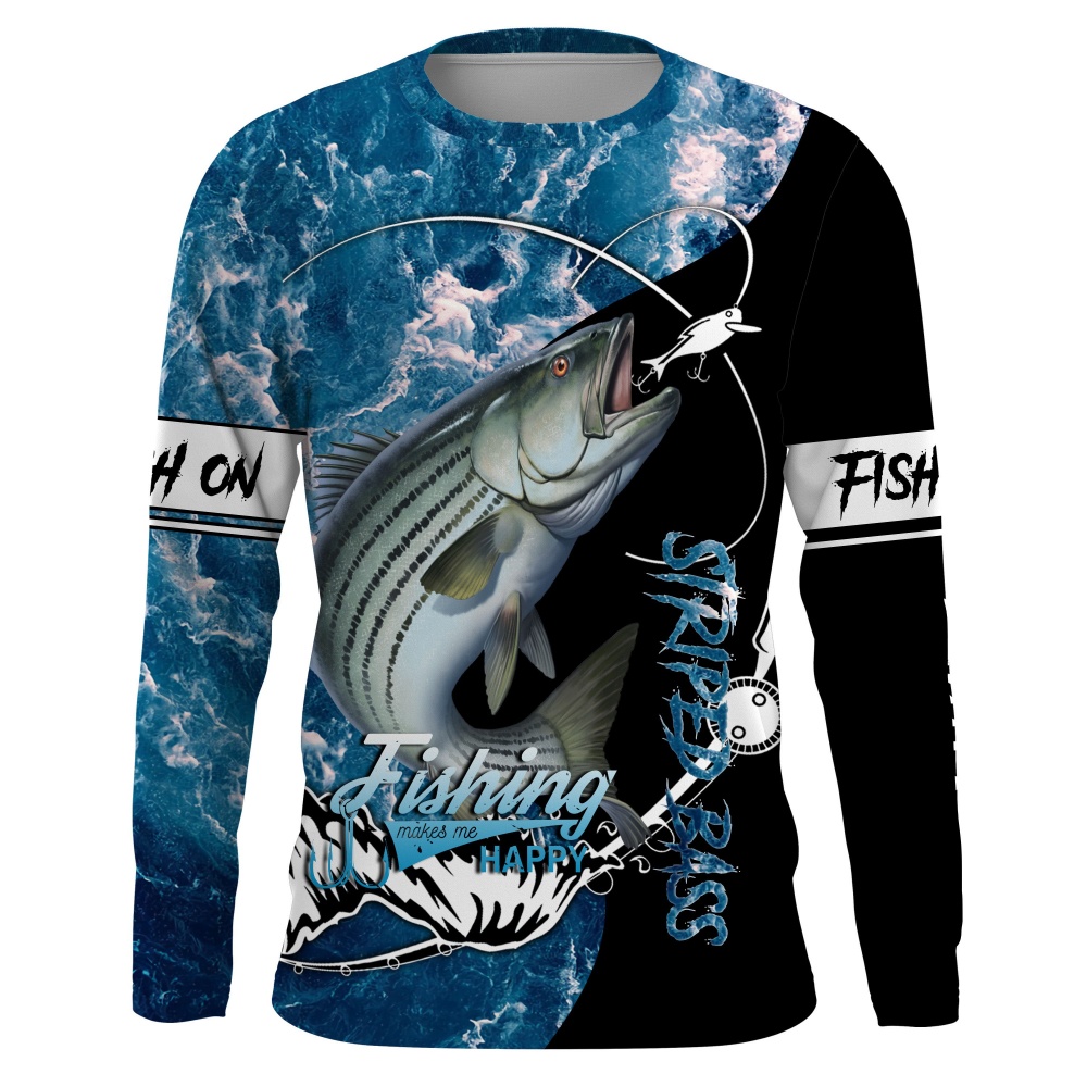 Men's Bass Fishing Long Sleeve Shirt Outdoor Angler Apparel v3 Men's Bass Fishing Long Sleeve Shirt Outdoor Angler Apparel v3