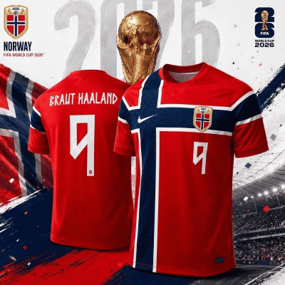 BRAUT HAALAND 9 HomeJersey Fan Gift Unisex
