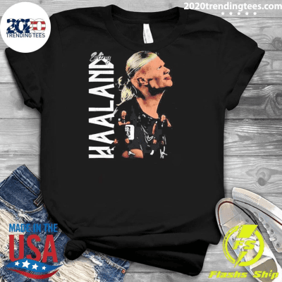 Erling Haaland Portrait Vintage Shirt