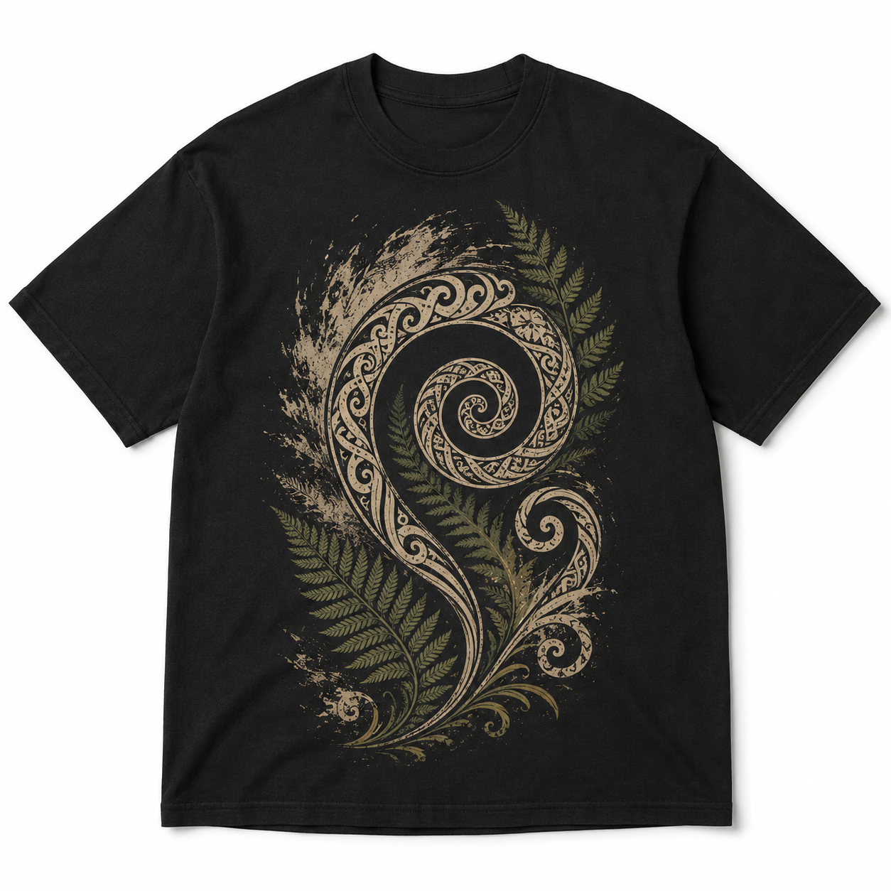 Koru Mauri Tshirt Koru Mauri Tshirt