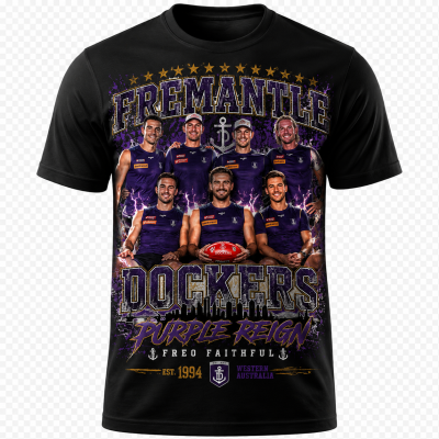 Fremantle Football Club Player 2026 Vintage graphic Tshirt