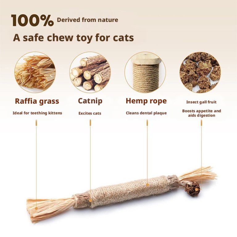 Natural Silvervine Cat Chew Stick