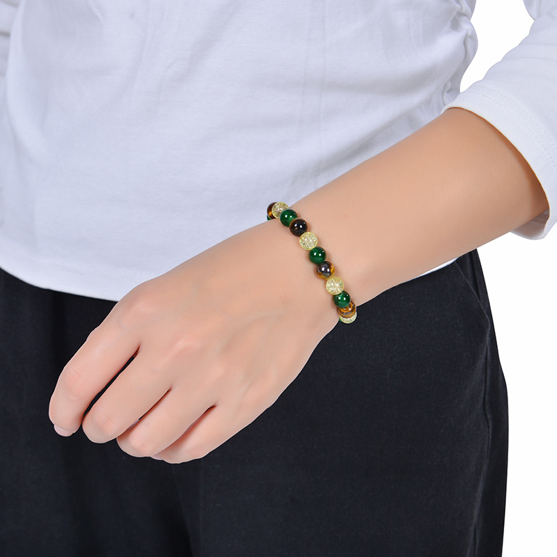 Natural Stone Bracelet Tiger Eye Stone Crystal Wealth Money Success for women Natural Stone Bracelet Tiger Eye Stone Crystal Wealth Money Success for women