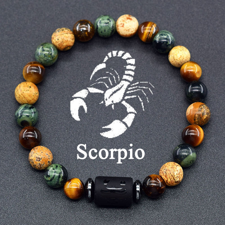 Taurus Zodiac Bracelet handmade Citrine & Tiger’s Eye Natural Stone Jewelry Taurus Zodiac Bracelet handmade Citrine & Tiger’s Eye Natural Stone Jewelry