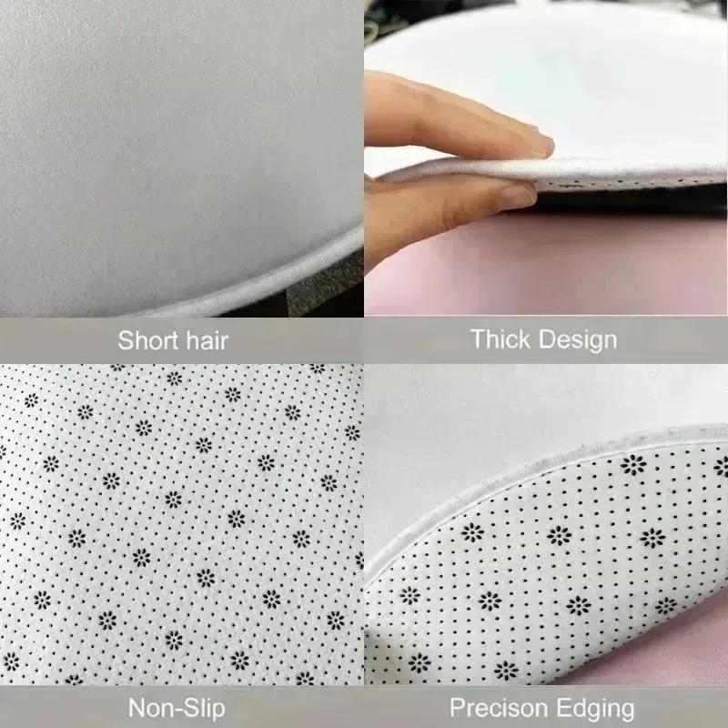 Round Rug Black Hole Illusion Floor Mat for Living Room & Bedroom Round Rug Black Hole Illusion Floor Mat for Living Room & Bedroom